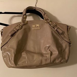 Vintage leather coach purse